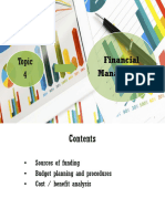 IMD315 Note 4 - Financial Management