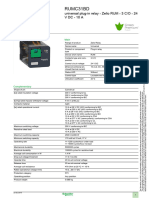 Datasheet Rele RUMC31BD