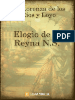 Elogio de La Reyna N.S.-Maria Lorenza de Los Rios