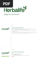 Herbalife Preliminary Brand Identity Guidelines - 3.27.2023