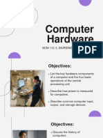 Week 1 3 - 1 - Computer Hardware