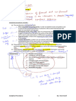 42) Analytical Procedures - IsA 520