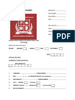 Application Form - 033818