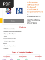 Lecture 5 Information Retrieval From Databases