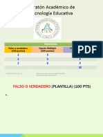 Juego PPT-Plantilla Tabla y Preguntas