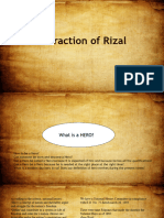 Retraction of Rizal