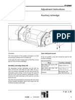 Adjustment Instructions: Function