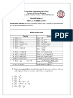 Problemario F2 Derivadas.