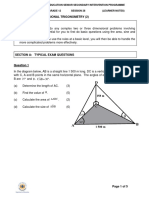 Maths Two and Three Dimensional Trigonometry 2 Grade 12