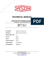 External Fire Fighting System - Technical Manual - Tm. O-20229752. Mpl. Rev 01