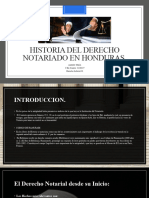 Historia Del Derecho Notariado en Honduras (Autoguardado)