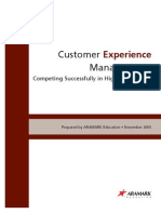 Customer Management:: Experience