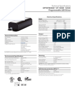 Optotronic - Ot100 Unv 1250c 2dim p6 - Spec Sheet