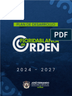 Plan de Desarrollo 2024-2027. Floridablanca en Orden Corrección HS