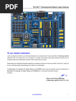 PIC Development Board Users Manual