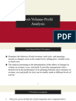 CVP Analysis