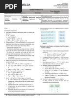 FICHA DE TRABAJO #3 - Expresiones Algebraicas