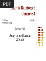 Prof. Zahid Ahmad Siddiqi Lec 19 Analysis and Design of Slabs