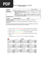 Prueba, Dias de La Semana y Meses Del Año