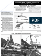 INS0109 Ford AOD Bell Crank Kit Installation Instructions