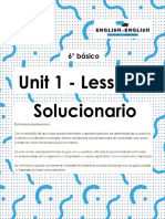 6° Básico - Lesson 1 - Solucionario