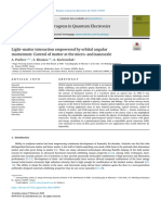 Light Matter Interaction Empowered by Orbital Angular M - 2023 - Progress in Qua