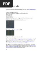 Cathode Ray Tube