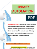 Library Automation