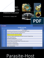 Week 4 Medical and Public Health Parasitology