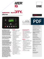 DSE 7520 Data Sheet