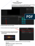 How To Use - Transitions Styles
