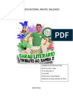 Modelo Capa Do Sarau 2024 EF2