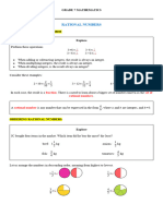 Rational Numbers