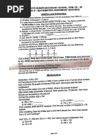 Dav Boys Maths Assignment Annual