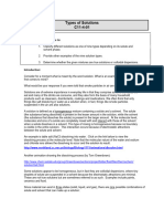 Types of Solutions C11-4-01