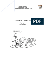 Guide Lettre de Motivation