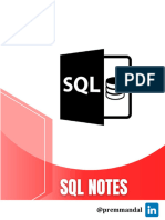 SQL Complete Notes.