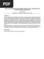 IIBCC 2022 - Cellulose Refining For Fibre Cement Part 1 Significance of Freeness Measurement