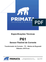 Especificações Técnicas P61 - Sensor Flexível de Corrente v02-2020