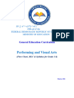 Performing and Visual Arts 1-10