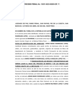 Sentencia Condenatoria Falta Contra Las Buenas Costumbres