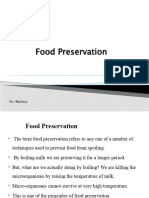 Food Preservation