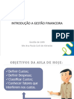 Aula 02 - Gestão Financeira