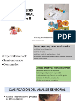 Analisis Sensorial Ii