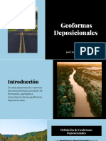 Geoformas Deposicionales