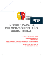 INFORME PARA LA CULMINACION DEL AÑO SOCIAL RURAL 2023 ISAIAS JUMBO Final-Signed