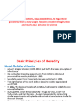 Basic Priciples of Heredity