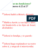 Predica # 24-24... Valoras Tus Bendiciones... Abril 3