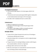 Non-Mendelian Genetics