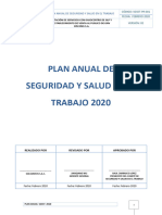 Plan Anual de Seguridad